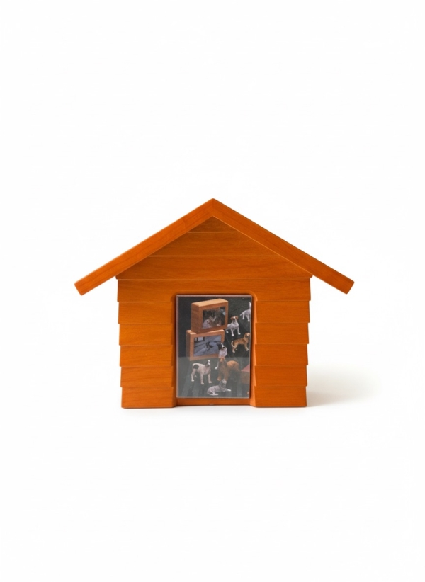 Cherry Cottage Urn [Wood]